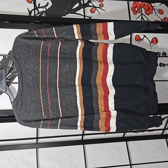 Billabong Striped Shirt With Pockets Size Small - Picture 7 of 7